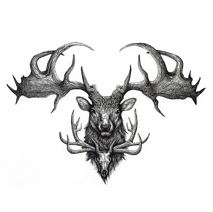 Deer Head Tattoos For Men On Bicep | Tattoos for guys, Head tattoos, Deer  tattoo